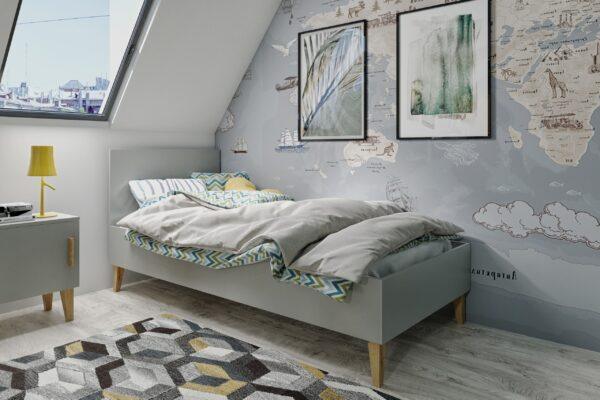 Children's Bed Kubi - Grey - Image 6