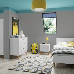 Children's Bed Kubi - White