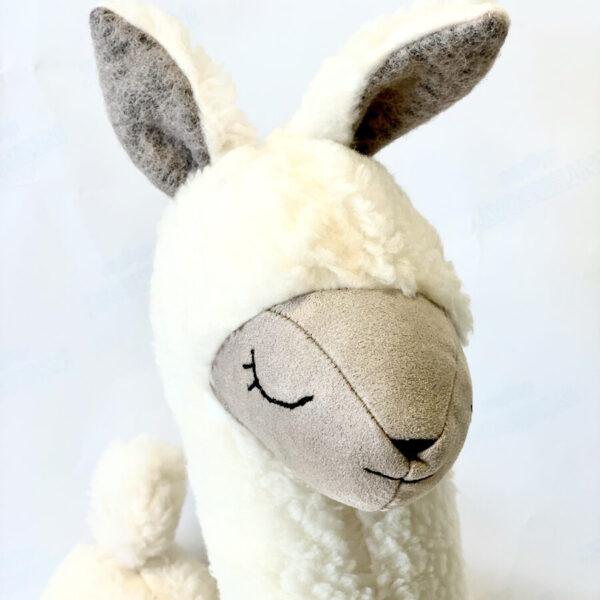 Soft Toy-Pillow Alpaca - Cream - Image 6