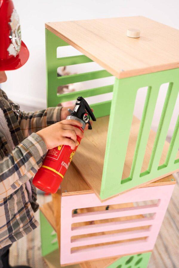Kids Wooden Toy Storage Cube - Image 2