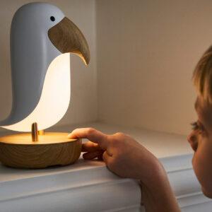 Lamp with Speaker - White Bird