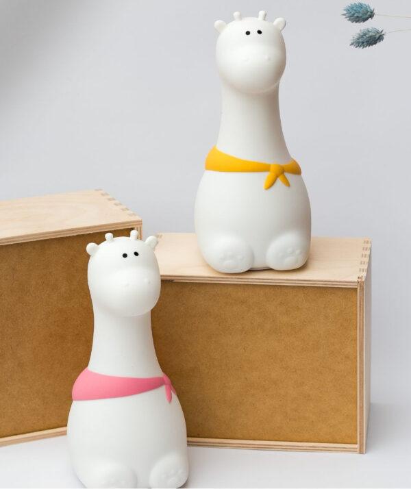 Giraffe Silicone Lamp - White - Image 2