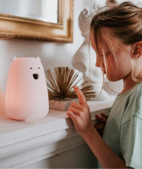 Big Bear Silikonlampe mit Fernbedienung - Rosa – Bild 5