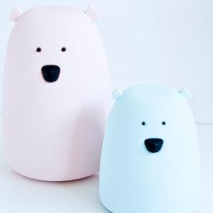 Little Bear Silicone Lamp - Blue