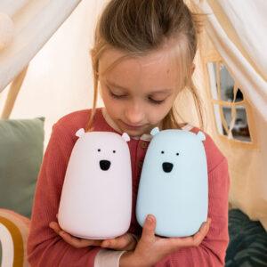 Big Bear Silicone Lamp - Blue
