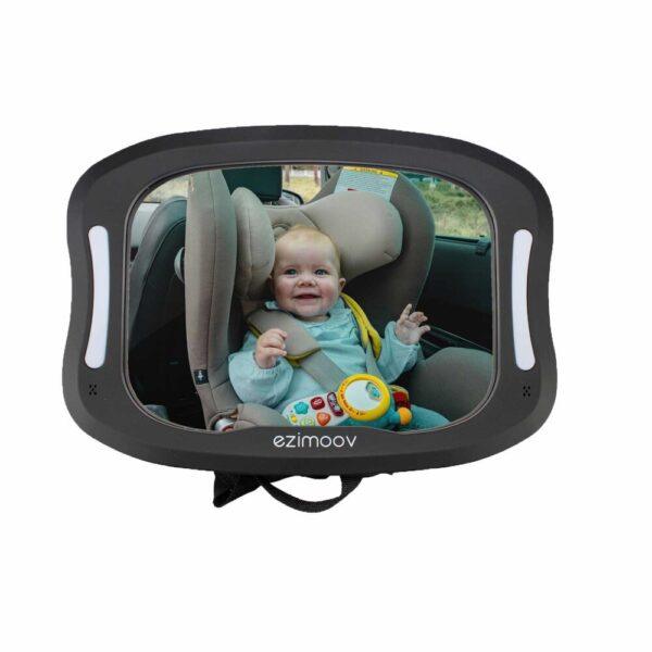 Baby-Autospiegel mit LED-Licht