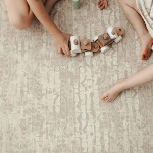 Foam Puzzle Playmat - Anya Linen