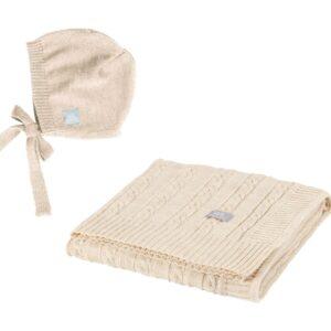 HOPE Gift Set For Baby - Blanket and Bonnet