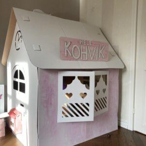 Cardboard DIY House for Kids