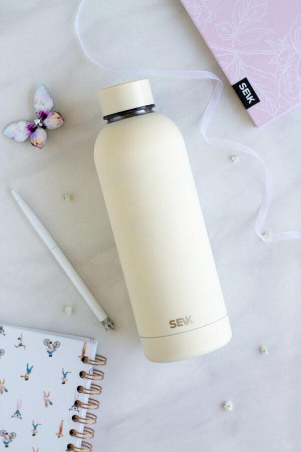 SEIK WATER BOTTLE / THERMOS – YELLOW 500ML - Image 3