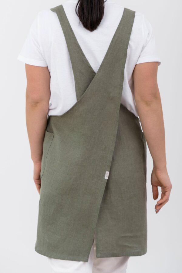 Japanese-Style Linen Apron - Image 2