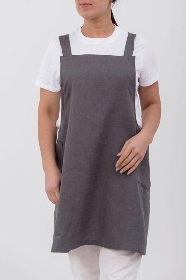 Japanese-Style Linen Apron - Image 5