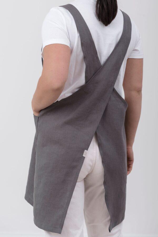 Japanese-Style Linen Apron - Image 6