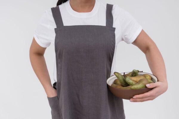Japanese-Style Linen Apron - Image 8