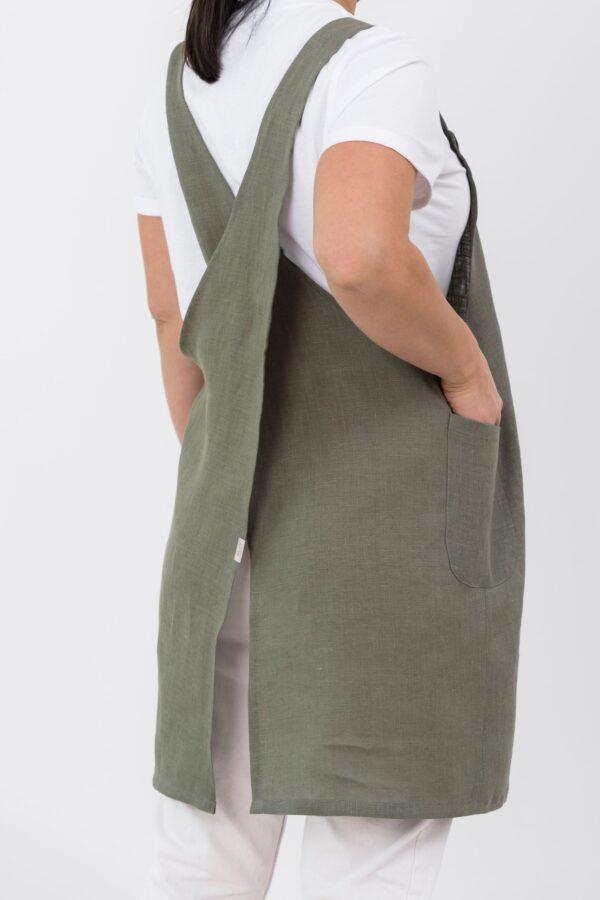 Japanese-Style Linen Apron - Image 11