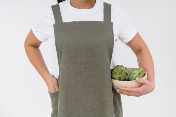 Japanese-Style Linen Apron - Image 13