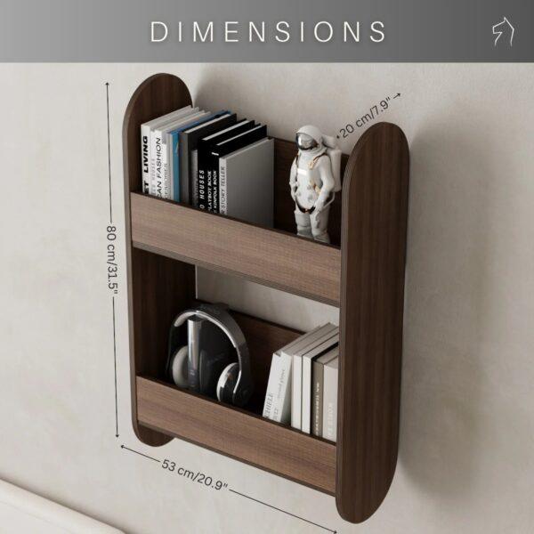 Kinder-Holz-Bücherregal CAPSULE - Groß – Bild 2