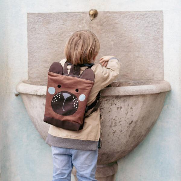 Kids backpack - Bear - Image 6