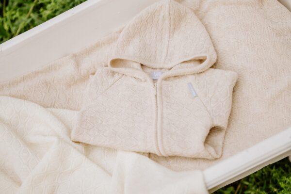 HAPPINESS Gift Set For Baby - Blanket, Romper and Bonnet - Image 5