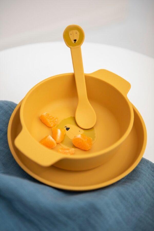 Silicone Bowl for Kids - Mr. Lion - Image 3