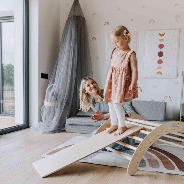 Montessori Climbing Arch With Ramp - Image 3
