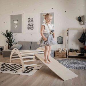 Montessori-Kletterbogen mit Rampe