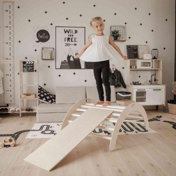 Montessori Climbing Arch With Ramp - Image 6