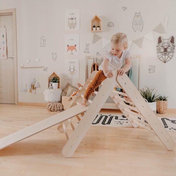 Montessori Kletterdreieck mit Rampe – Bild 4