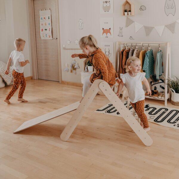 Montessori Kletterdreieck mit Rampe – Bild 7