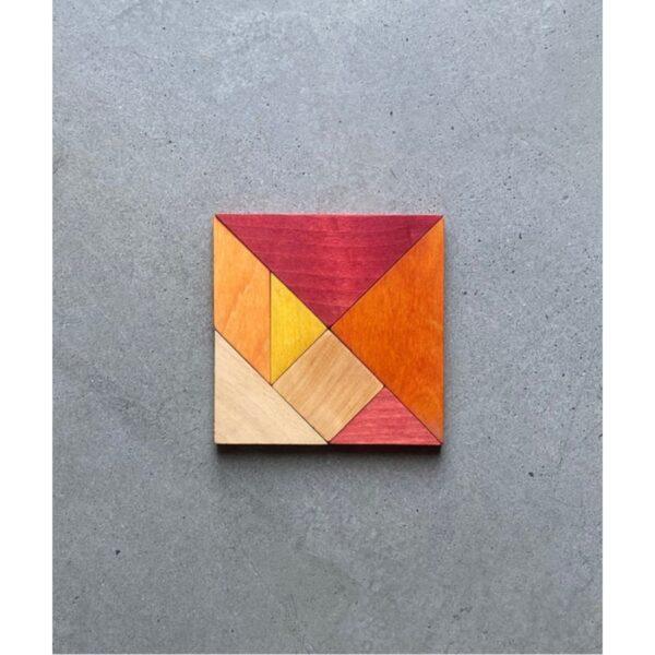 Wooden Story Tangram – Warm Color (in Storage Bag) - Image 2