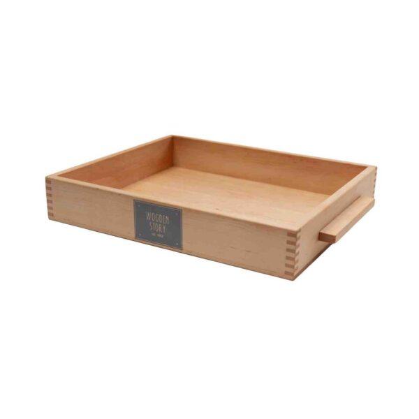 Montessori Tray with Handle, Sand and Accessories - Image 4