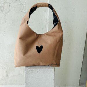 Moon Bag Heart - Cream