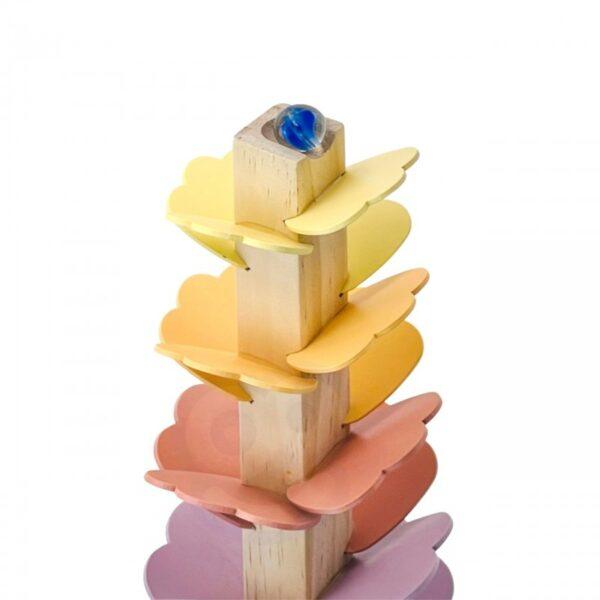 Musical Rainbow Wooden Ball Track - Image 7