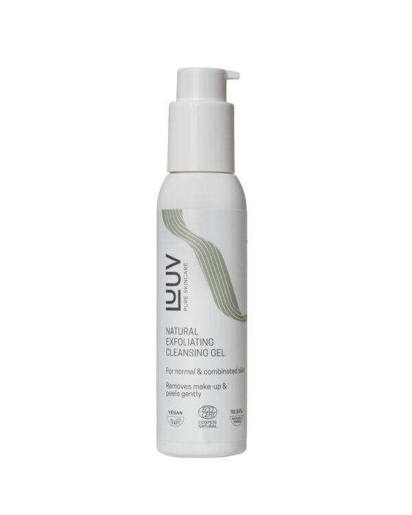 Natürliches Peeling-Reinigungsgel mit Bambus, 125 ml