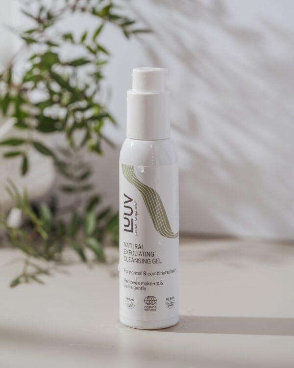 Natürliches Peeling-Reinigungsgel mit Bambus, 125 ml – Bild 2