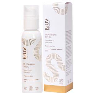 Natural Self Tanning Dry Oil Dark COSMOS, 150ml