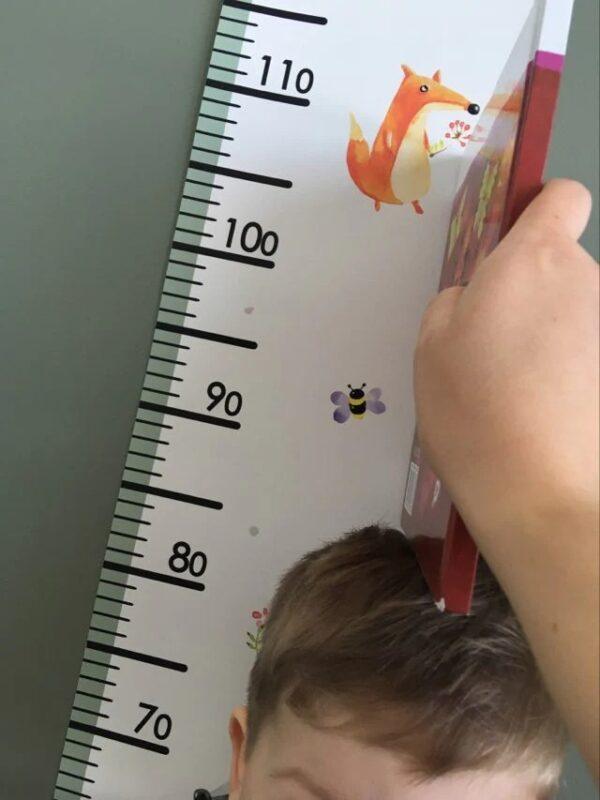 Papier-Messleiste für Kinder – Lustige Tiere