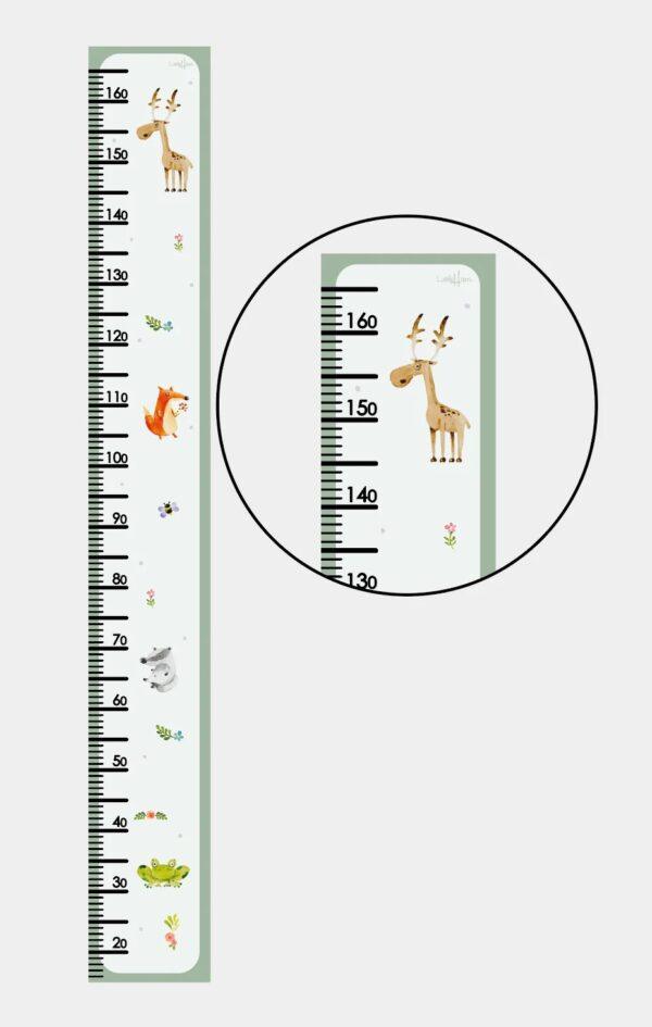 Papier-Messleiste für Kinder – Lustige Tiere – Bild 2