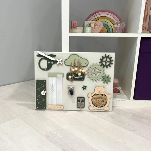 Portable baby sensory busy board (30×40 cm) - Image 5