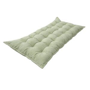 Quilted Kids' Floor Cushion, Green, 3 Sizes Available