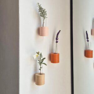 Ribble Wandvase – Holz