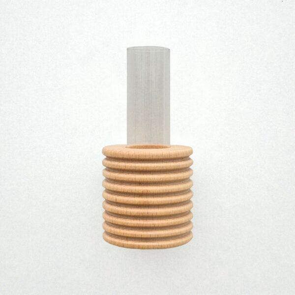Ribble Wall Vase – Wooden - Image 2