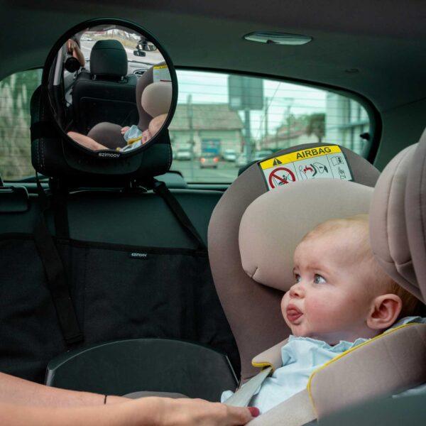 Round Rear Facing Car Seat Mirror - Image 2