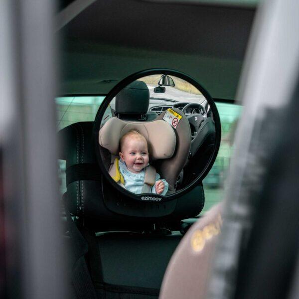 Round Rear Facing Car Seat Mirror - Image 3