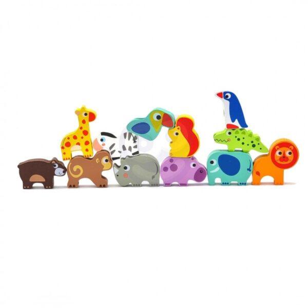 Safari Animal Shaped Wooden Threading Blocks - Image 7