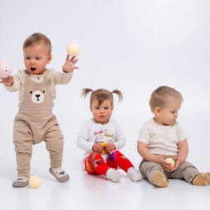 Sensorik-Bälle-Set, 7-tlg. für Babys