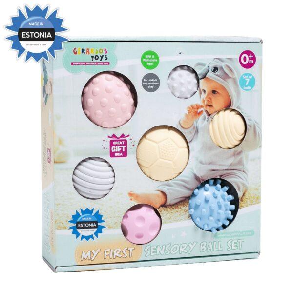 Sensory Balls Set 7 pcs for Babies - Image 7