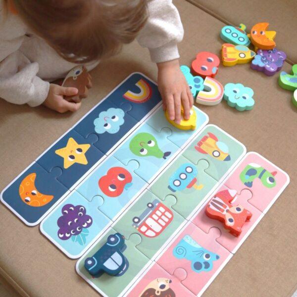Sensory Puzzle Memory Shapes - Image 7