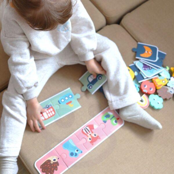 Sensory Puzzle Memory Shapes - Image 2