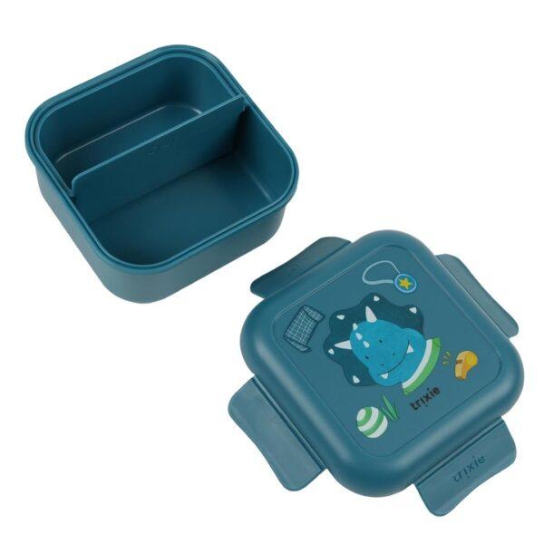 Snack box with clips - Ballplayer Mr. Triceratops - Image 2